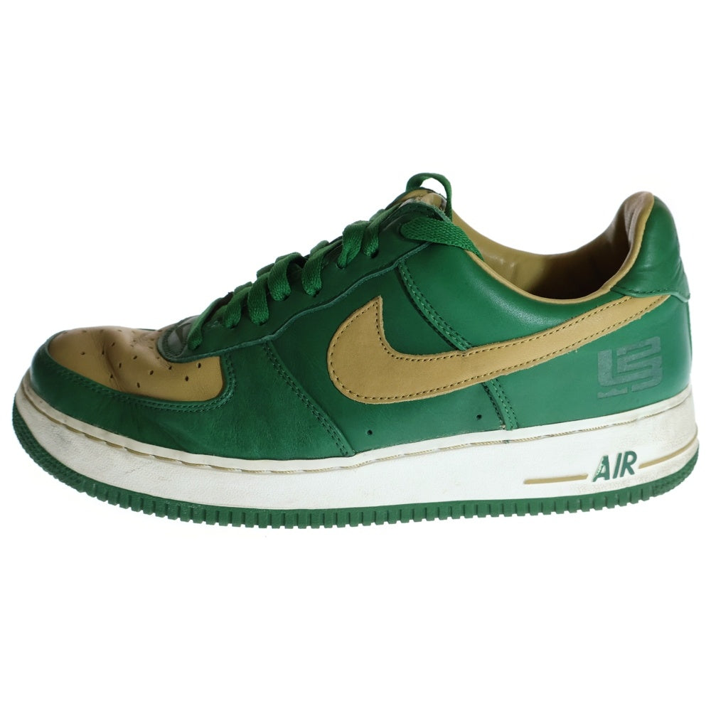 NIKE(ナイキ) 【観賞用 2004年製】 ×LEBRON JAMES AIR FORCE 1 LOW LTD レブロンジェームス エアフォース1 ローカットスニーカー グリーン US10/28cm 309063-371