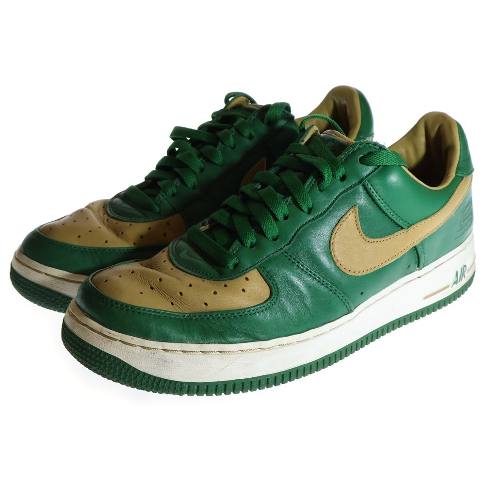 NIKE(ナイキ) 【観賞用 2004年製】 ×LEBRON JAMES AIR FORCE 1 LOW LTD レブロンジェームス エアフォース1 ローカットスニーカー グリーン US10/28cm 309063-371