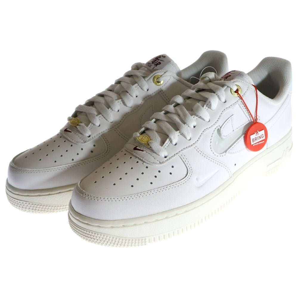 NIKE(ナイキ) AIR FORCE 1 07 PRM エアフォース1 プレミアム ローカットスニーカー ホワイト US8.5/26.5cm DQ7664-100
