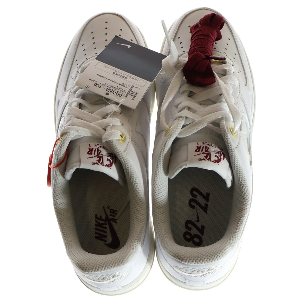 NIKE(ナイキ) AIR FORCE 1 07 PRM エアフォース1 プレミアム ローカットスニーカー ホワイト US8.5/26.5cm DQ7664-100
