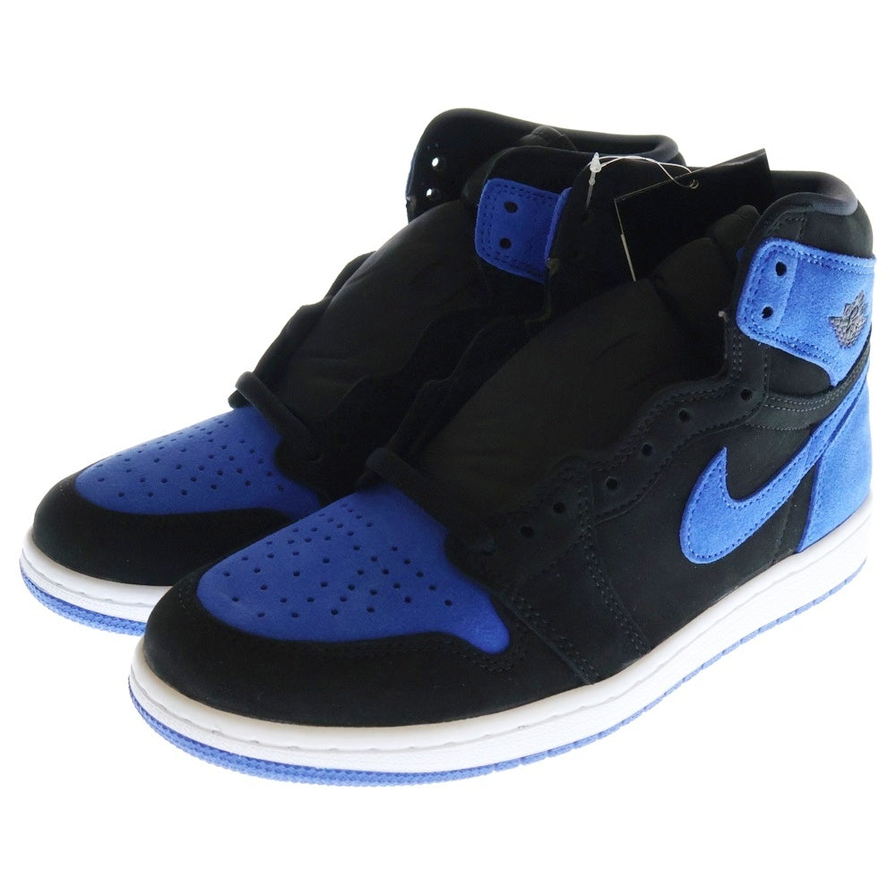 NIKE(ナイキ) AIR JORDAN 1 RETRO HIGH OG ROYAL REIMAGINED エアジョーダン1 リイマジンドロイヤル ハイカットスニーカー ブルー/ブラック US8.5/26.5cm DZ5485-042