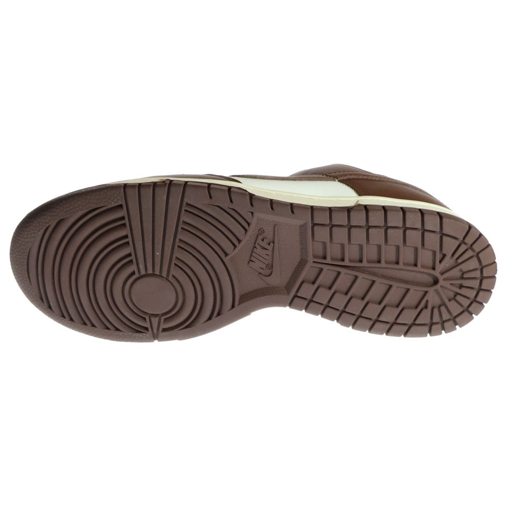 NIKE(ナイキ) WMNS DUNK LOW SAIL/CACAO WOW ウィメンズ ダンク セイル/カカオ ワウ ローカットスニーカー ブラウン US10/27cm DD1503-124