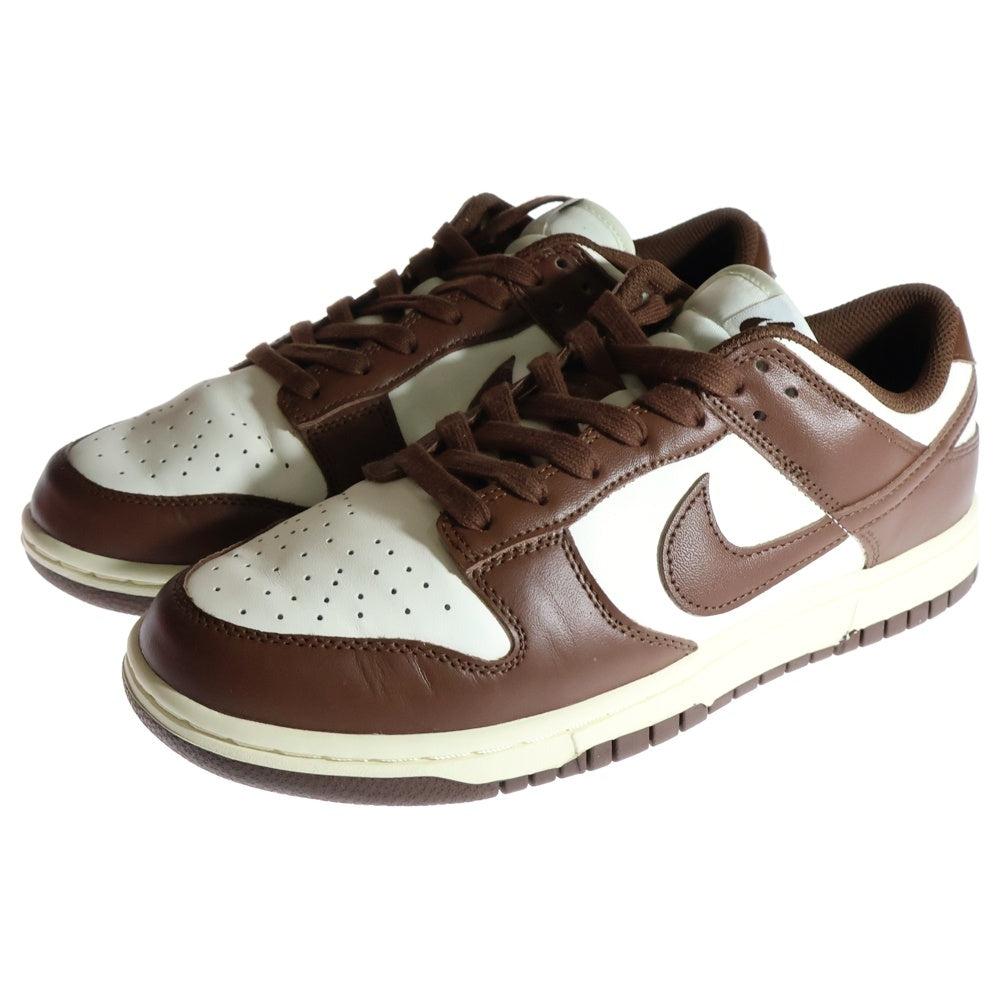NIKE(ナイキ) WMNS DUNK LOW SAIL/CACAO WOW ウィメンズ ダンク セイル/カカオ ワウ ローカットスニーカー ブラウン US10/27cm DD1503-124
