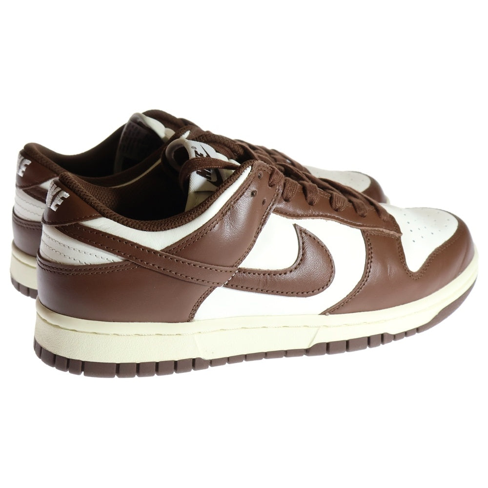 NIKE(ナイキ) WMNS DUNK LOW SAIL/CACAO WOW ウィメンズ ダンク セイル/カカオ ワウ ローカットスニーカー ブラウン US10/27cm DD1503-124