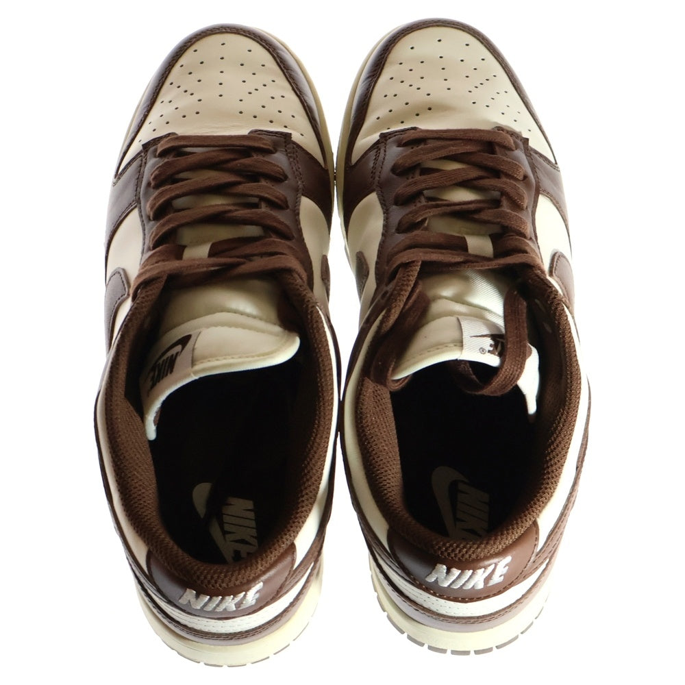 NIKE(ナイキ) WMNS DUNK LOW SAIL/CACAO WOW ウィメンズ ダンク セイル/カカオ ワウ ローカットスニーカー ブラウン US10/27cm DD1503-124