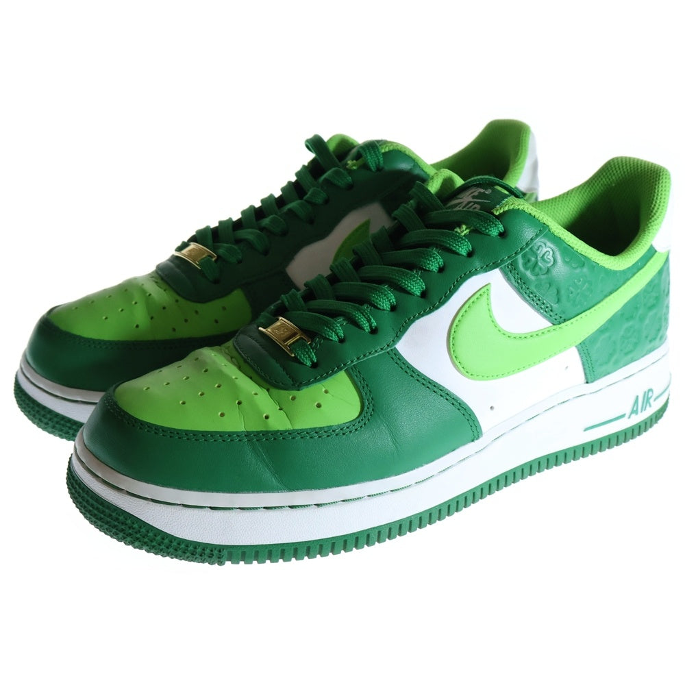 NIKE(ナイキ) AIR FORCE 1 07 LOW ST.PATRICKS DAY エアフォース1 セントパトリックス デー ローカット スニーカー グリーン US8.5/26.5cm DD8458-300