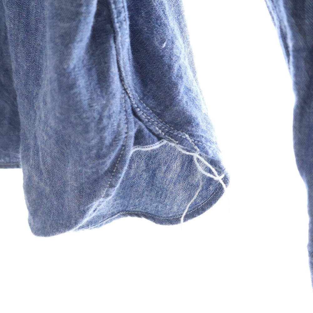 Buzz Rickson's(バズリクソンズ) CHAMBRAY WORK SHIRT シャンブレーワーク 長袖シャツ ブルー BR25995