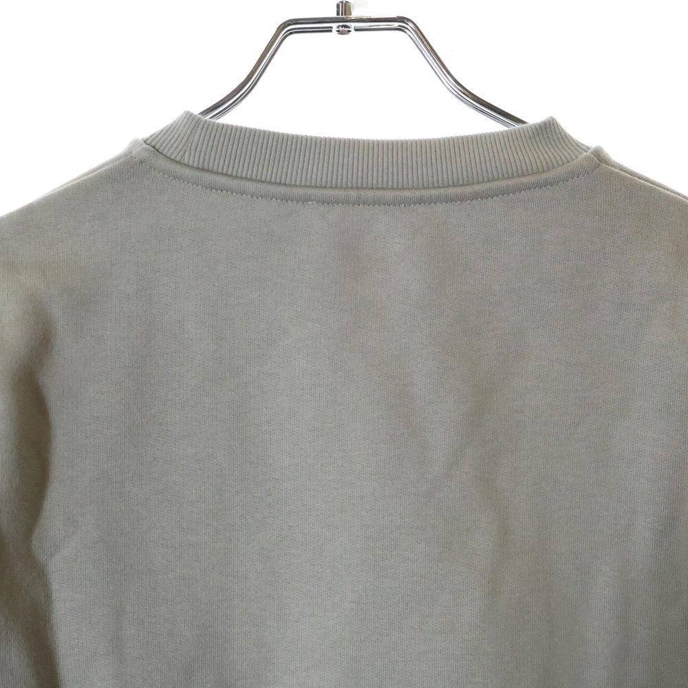 DIOR(ディオール) 23AW CDロゴ エンブロイダリー クルーネック 長袖 スウェット トレーナー グレー 343J699A0531