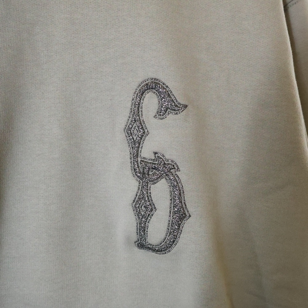 DIOR(ディオール) 23AW CDロゴ エンブロイダリー クルーネック 長袖 スウェット トレーナー グレー 343J699A0531