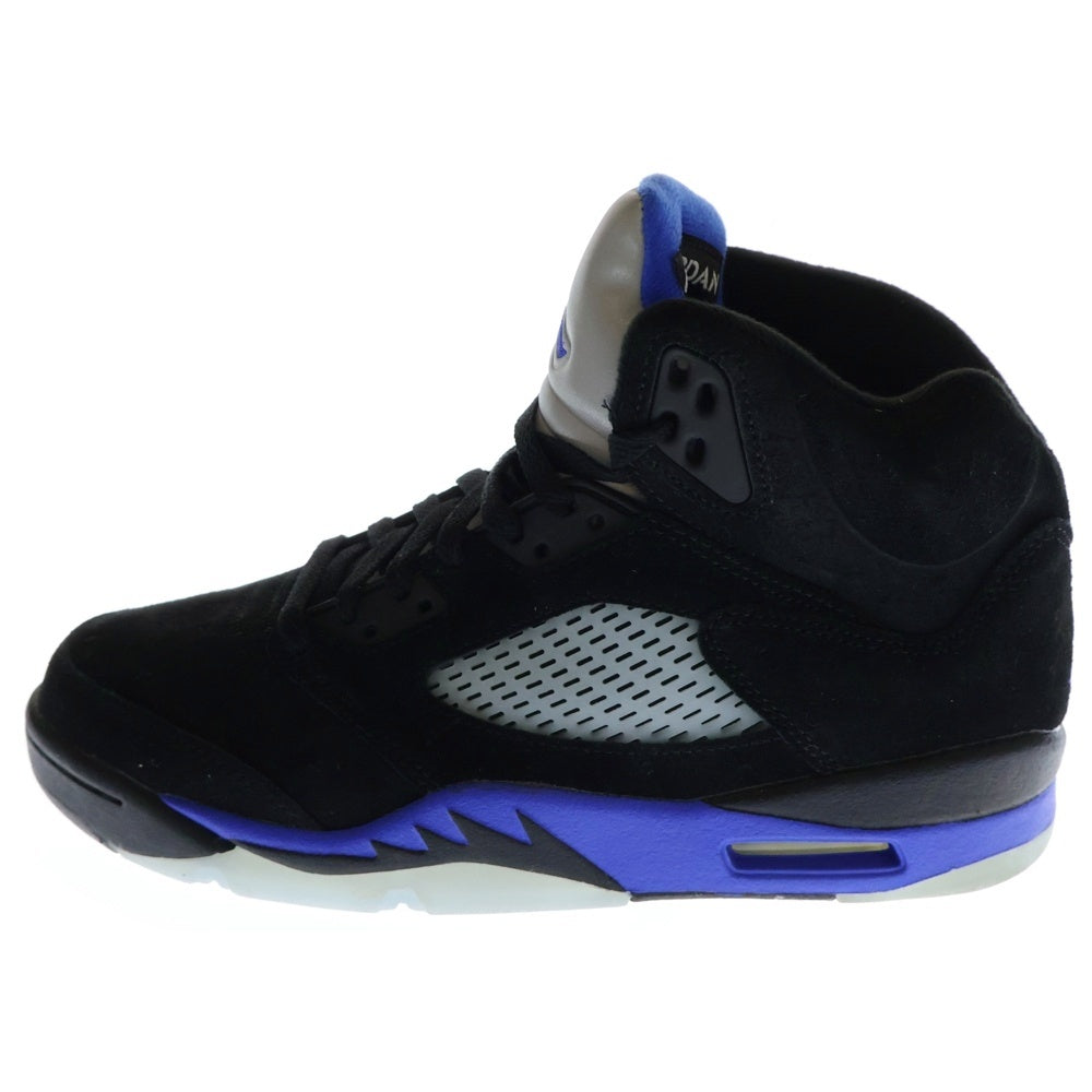 NIKE(ナイキ) AIR JORDAN 5 RETRO RACER BLUE エアジョーダン 5 レーサーブルー ハイカットスニーカー ブラック/ブルー US10/28cm CT4838-004