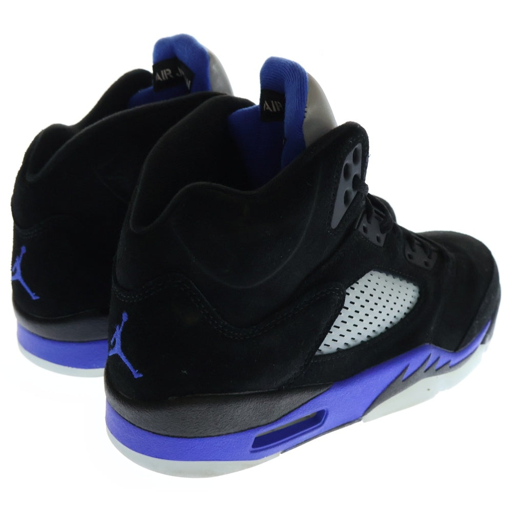 NIKE(ナイキ) AIR JORDAN 5 RETRO RACER BLUE エアジョーダン 5 レーサーブルー ハイカットスニーカー ブラック/ブルー US10/28cm CT4838-004