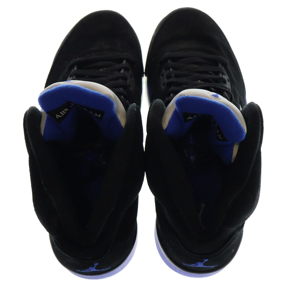 NIKE(ナイキ) AIR JORDAN 5 RETRO RACER BLUE エアジョーダン 5 レーサーブルー ハイカットスニーカー ブラック/ブルー US10/28cm CT4838-004