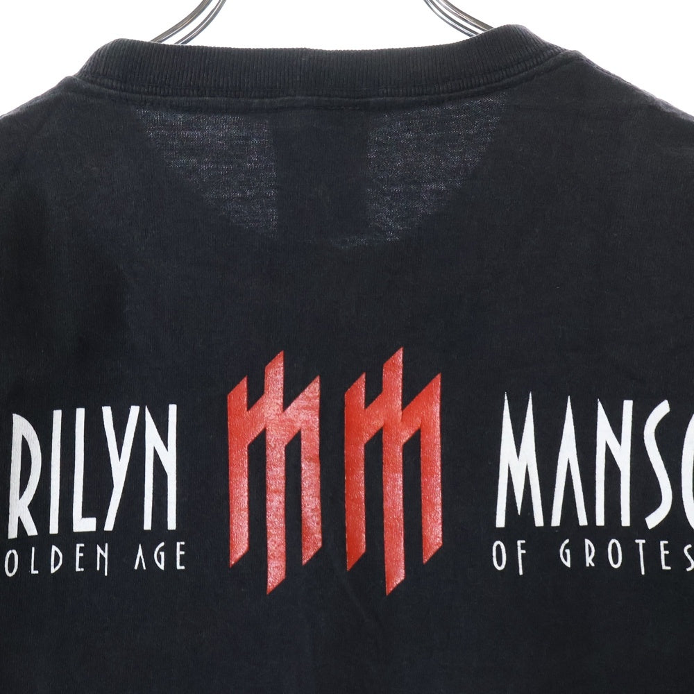 VINTAGE(ヴィンテージ) 00S VINTAGE MARILYN MANSON THE GOLEN AGE OF GROTESQUE SHOOT ヴィンテージ マリリン マンソン ザ ゴールデン エイジ オブ グロテスク シュート 半袖Tシャツ