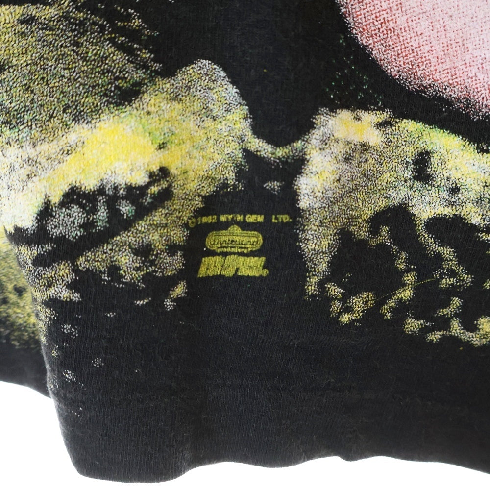 VINTAGE(ヴィンテージ) 90S VINTAGE LED ZEPPELIN HOUSES OF THE HOLY OVP ヴィンテージ レッド ツェッペリン 聖なる館 両面プリント クルーネック 半袖Tシャツ カットソー