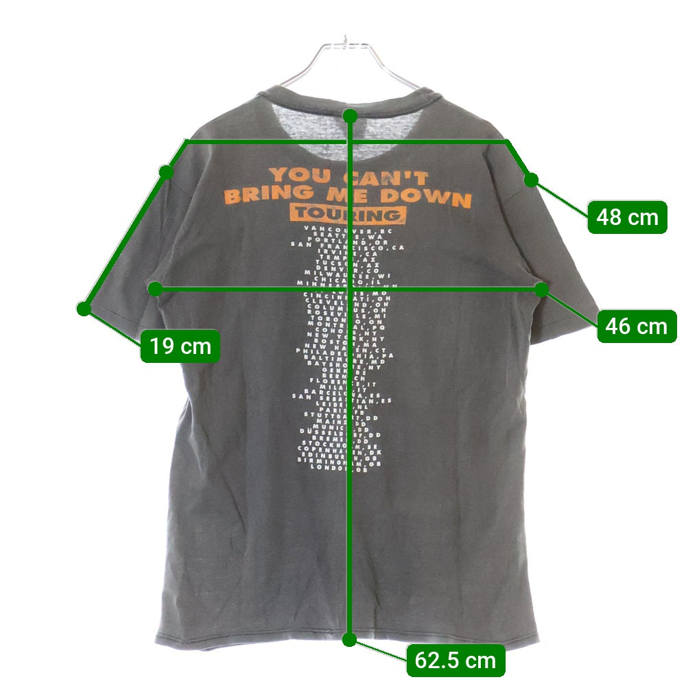 VINTAGE(ヴィンテージ) 90S VINTAGE Suicidal Tendencies You Can't Bring Me Down Tour T-Shirt ヴィンテージ スイサダルテンデンシーズ ツアー 両面プリント半袖Tシャツ カットソー