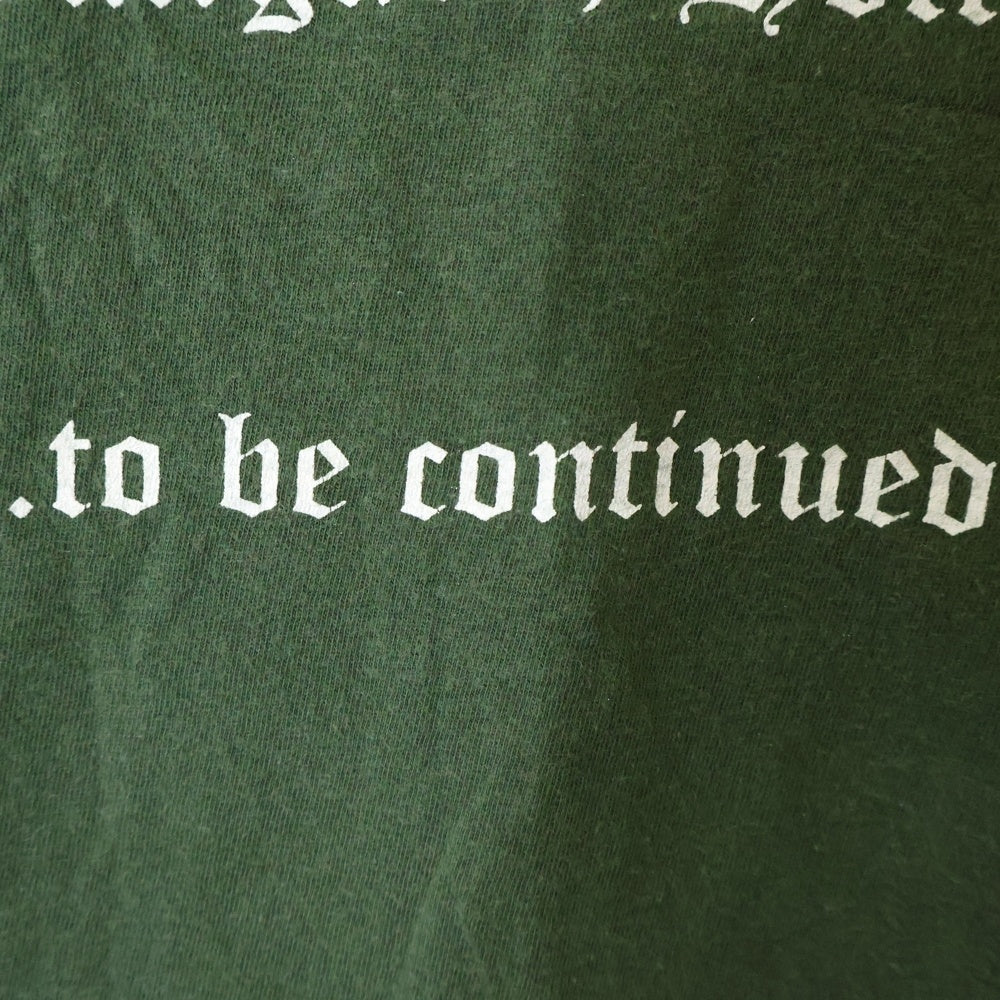 VINTAGE(ヴィンテージ) 00S VINTAGE SODOM 2002 ヴィンテージ ソドム ツアー 両面プリント クルーネック半袖Tシャツ カットソー グリーン