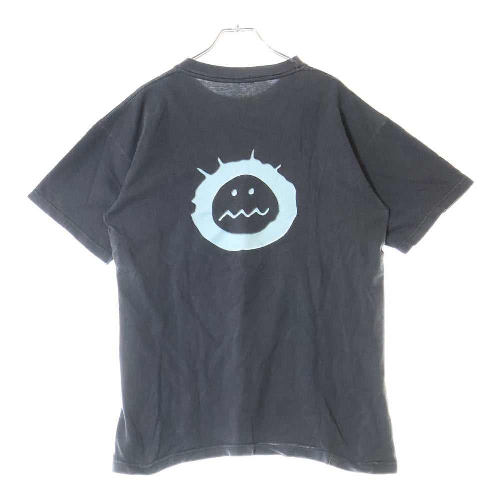 VINTAGE(ヴィンテージ) 90S VINTAGE COOL CHAMBER 1998 ヴィンテージ コール チェンバー 両面プリント クルーネック半袖Tシャツ カットソー チャコールグレー