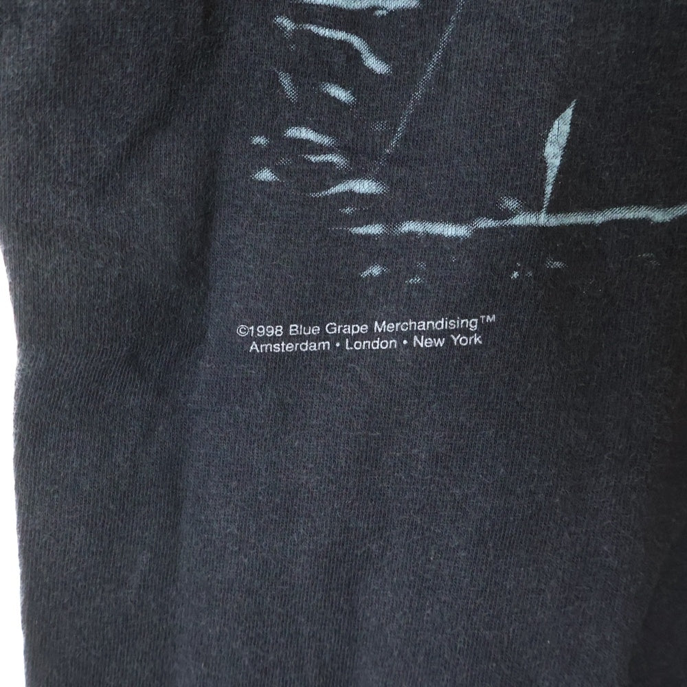 VINTAGE(ヴィンテージ) 90S VINTAGE COOL CHAMBER 1998 ヴィンテージ コール チェンバー 両面プリント クルーネック半袖Tシャツ カットソー チャコールグレー