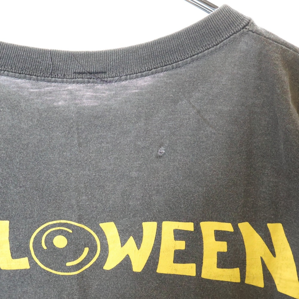 VINTAGE(ヴィンテージ) 90S VINTAGE HELLOWEEN PINK BUBBLES GO APE ヴィンテージ ハロウィン ピンク バブルズ ゴー エイプ 両面プリント クルーネック半袖Tシャツ