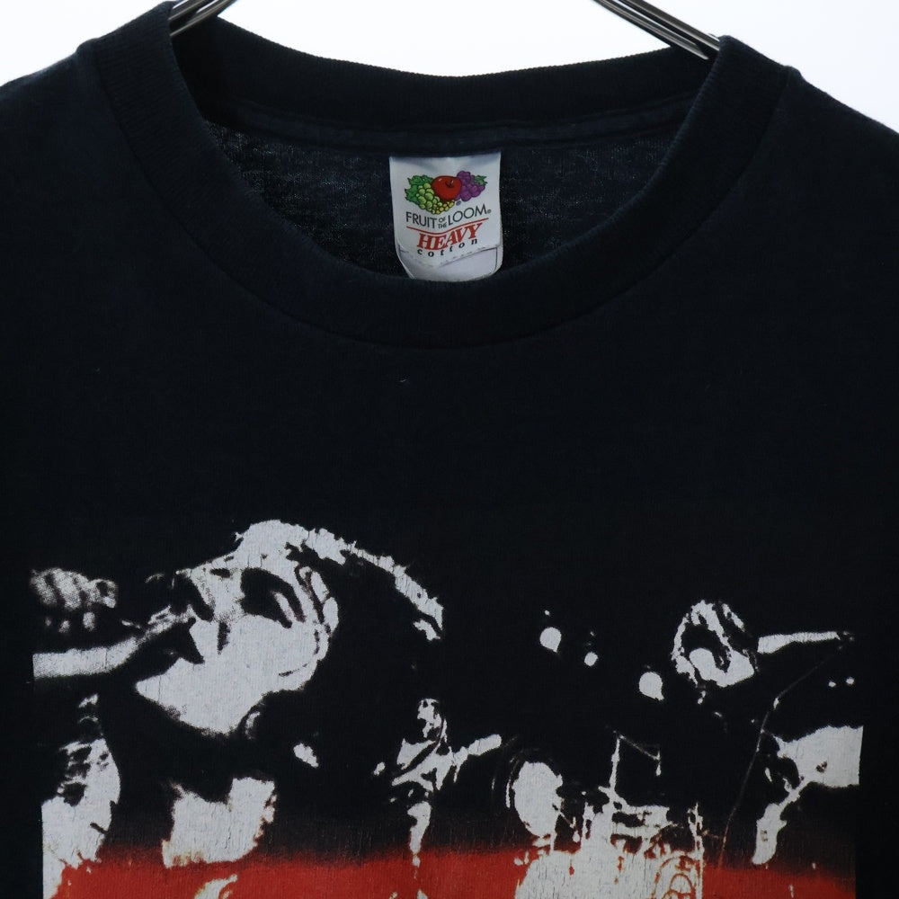 VINTAGE(ヴィンテージ) 00S VINTAGE LED ZEPPELIN THE SONG REMAINS THE SAME 2004 ヴィンテージ レッド ツェッペリン 狂気のライブ フロントプリント クルーネック半袖Tシャツ