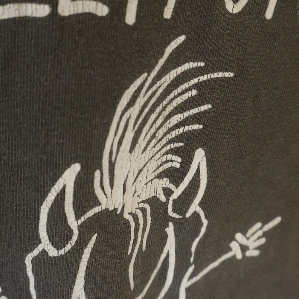 VINTAGE(ヴィンテージ) 90S VINTAGE METALLICA METALL'FUKIN´CA 1993 ヴィンテージ フロントロゴプリント クルーネック半袖Tシャツ カットソー チャコールグレー