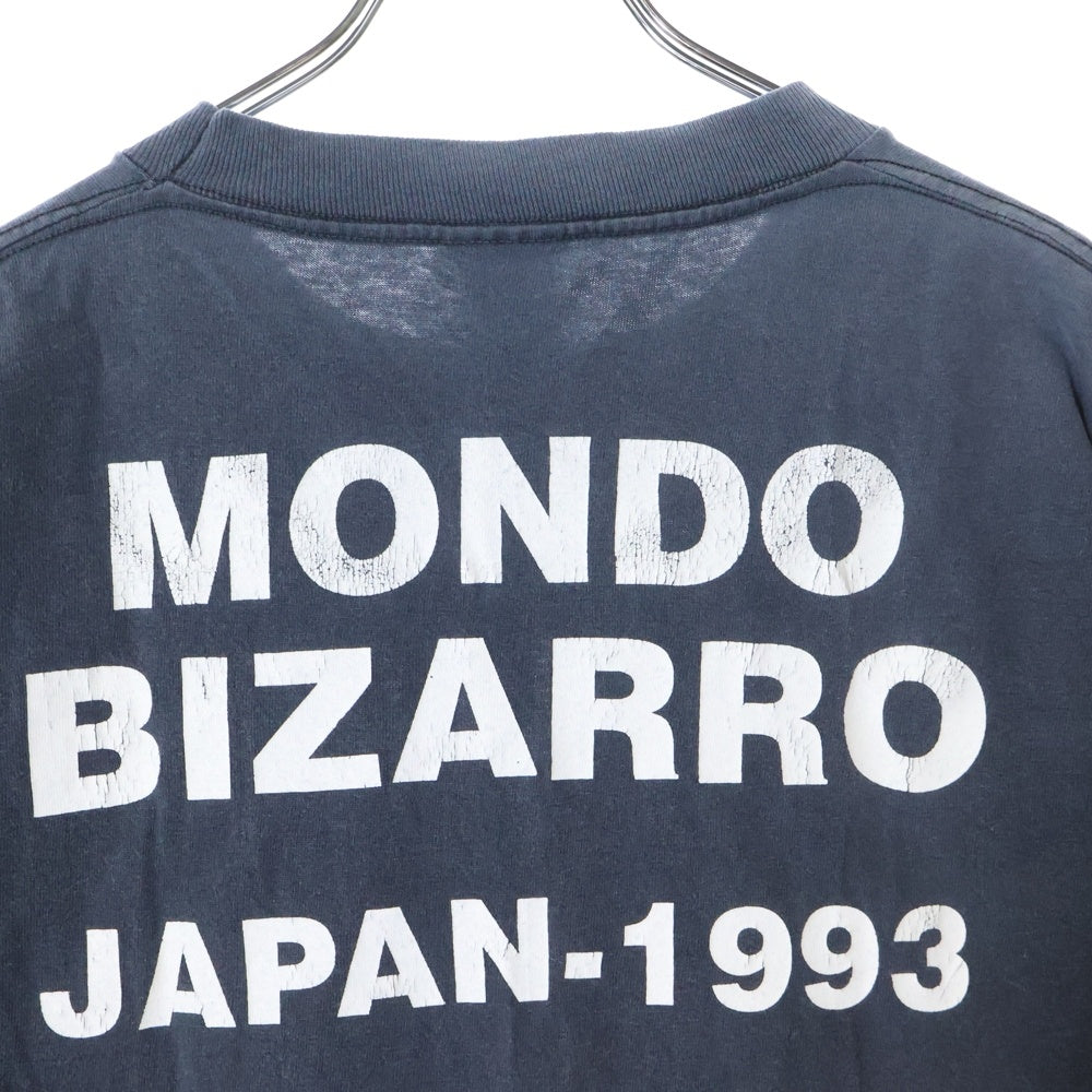 VINTAGE(ヴィンテージ) 90S VINTAGE RAMONES MONDO BIZARRO JAPAN 1993 ヴィンテージ ラモーンズ モンド ビザーロ 日本ツアー 両面プリント クルーネック半袖Tシャツ カットソー