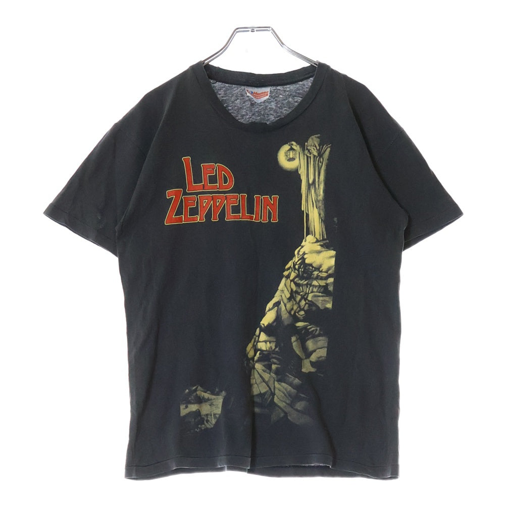 VINTAGE(ヴィンテージ) 80S VINTAGE LED ZEPPELIN STAIRWAY TO HEAVEN 1984 ヴィンテージ レッド ツェッペリン 天国への階段 両面プリント クルーネック半袖Tシャツ カットソー