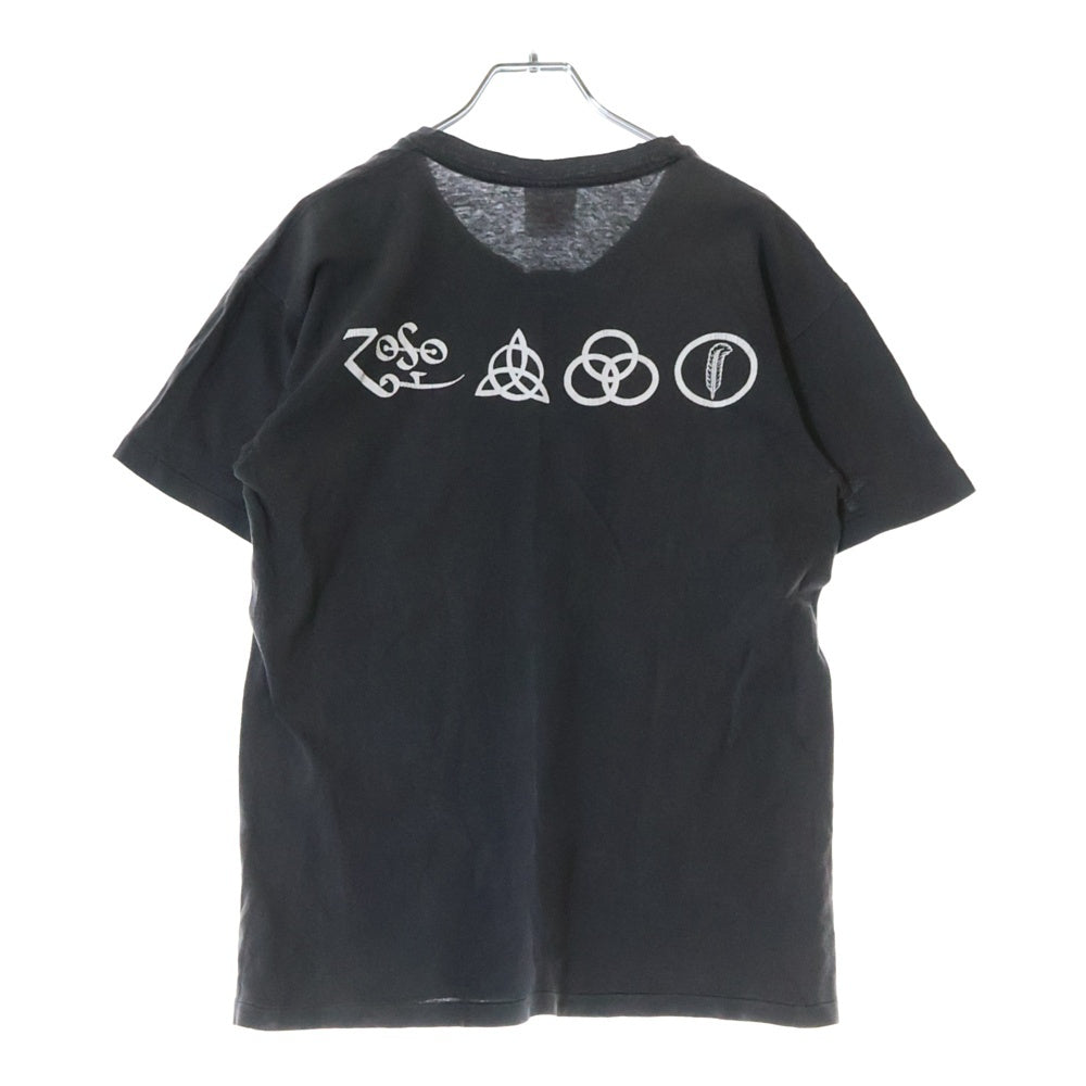 VINTAGE(ヴィンテージ) 80S VINTAGE LED ZEPPELIN STAIRWAY TO HEAVEN 1984 ヴィンテージ レッド ツェッペリン 天国への階段 両面プリント クルーネック半袖Tシャツ カットソー
