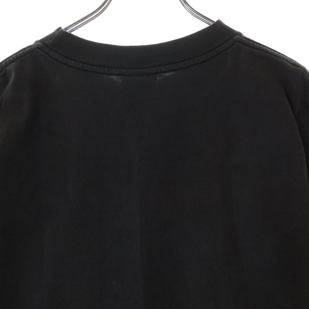 VINTAGE(ヴィンテージ) 90S VINTAGE HARD ROCK CAFE HONG KONG ヴィンテージ ハード ロック カフェ 香港 フロントロゴプリント クルーネック半袖Tシャツ カットソー ブラック