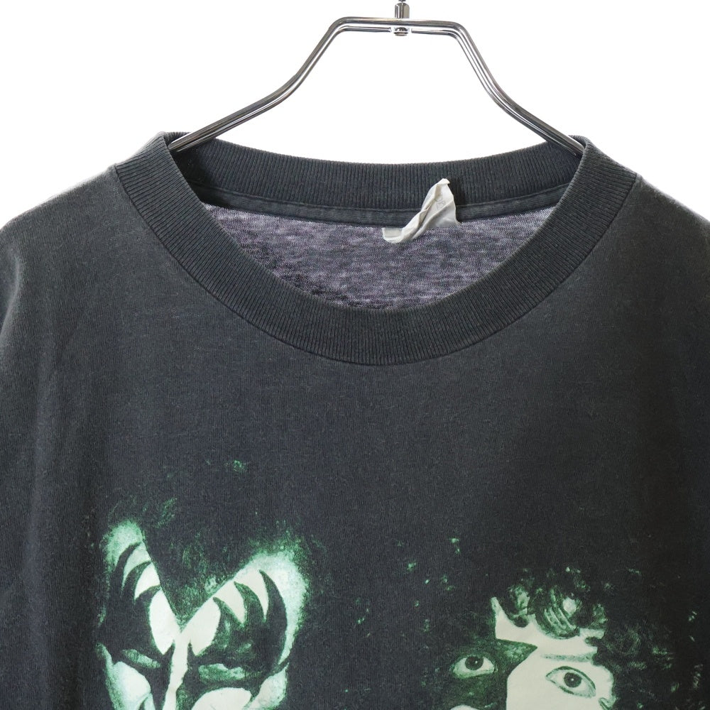 VINTAGE(ヴィンテージ) 90S VINTAGE KISS 1996 キス グローインザダーク フロント蓄光フォトプリント クルーネック半袖Tシャツ