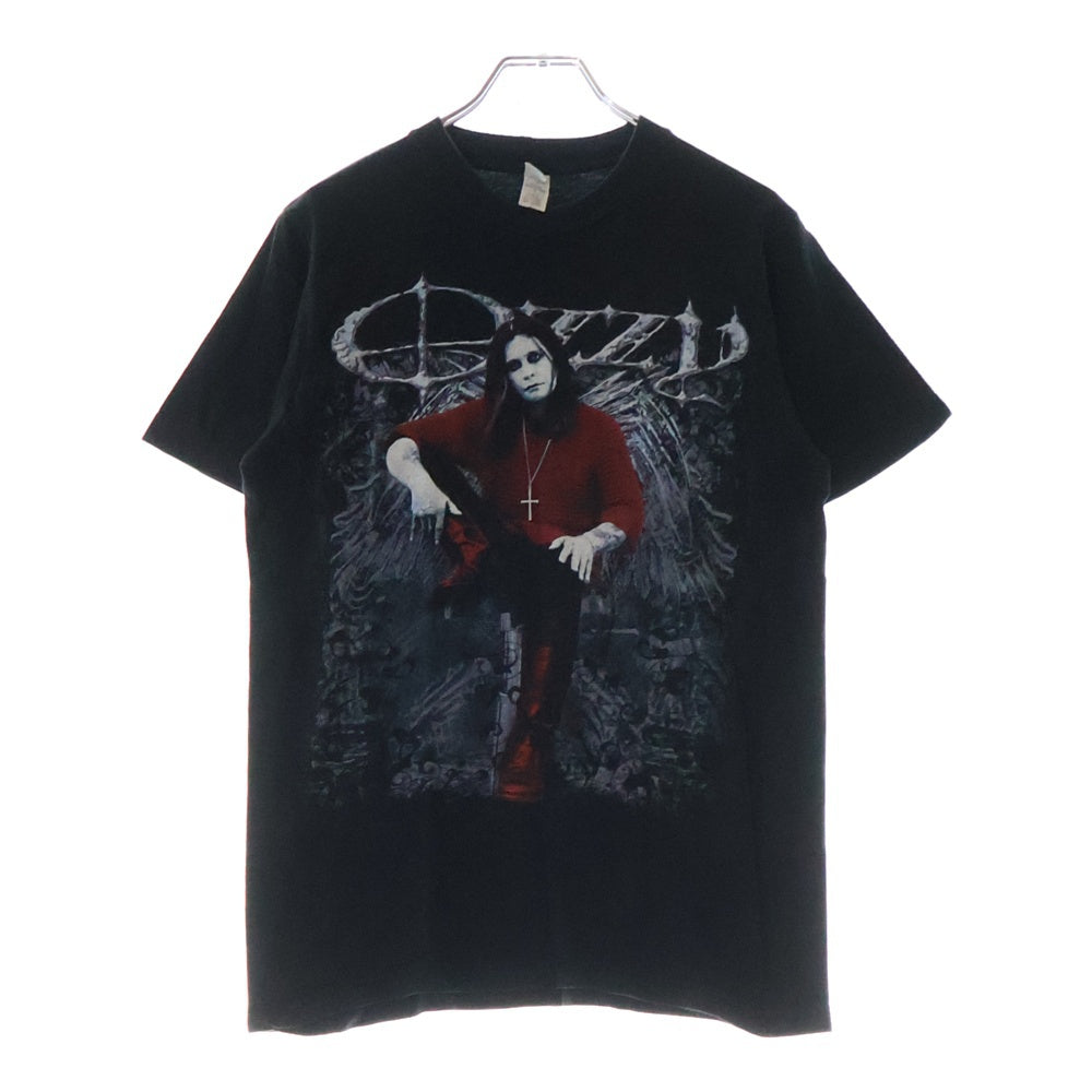 VINTAGE(ヴィンテージ) 00S VINTAGE OZZY OSBOURNE ヴィンテージ オジーオズボーン 両面プリント クルーネック半袖Tシャツ カットソー ブラック