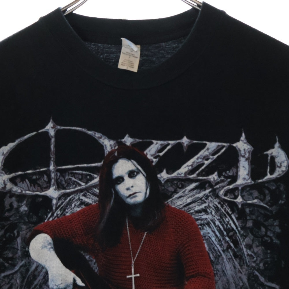 VINTAGE(ヴィンテージ) 00S VINTAGE OZZY OSBOURNE ヴィンテージ オジーオズボーン 両面プリント クルーネック半袖Tシャツ カットソー ブラック