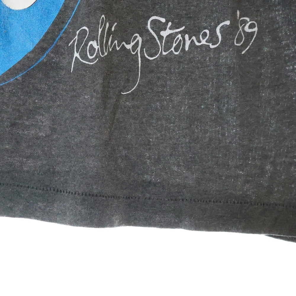 VINTAGE(ヴィンテージ) 80S VINTAGE THE ROLLING STONES THE NORTH AMERICAN TOUR 1989 ヴィンテージ ザ ローリング ストーンズ 北アメリカツアー クルーネック半袖Tシャツ