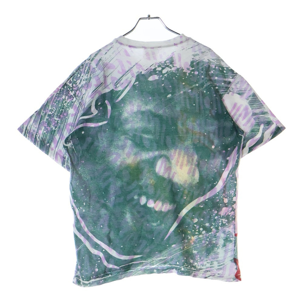 VINTAGE(ヴィンテージ) 90S VINTAGE JIMI HENDRIX HANES ジミヘンドリックス ジミヘン ヘインズボディ 総柄クルーネック 半袖Tシャツ カットソー マルチ