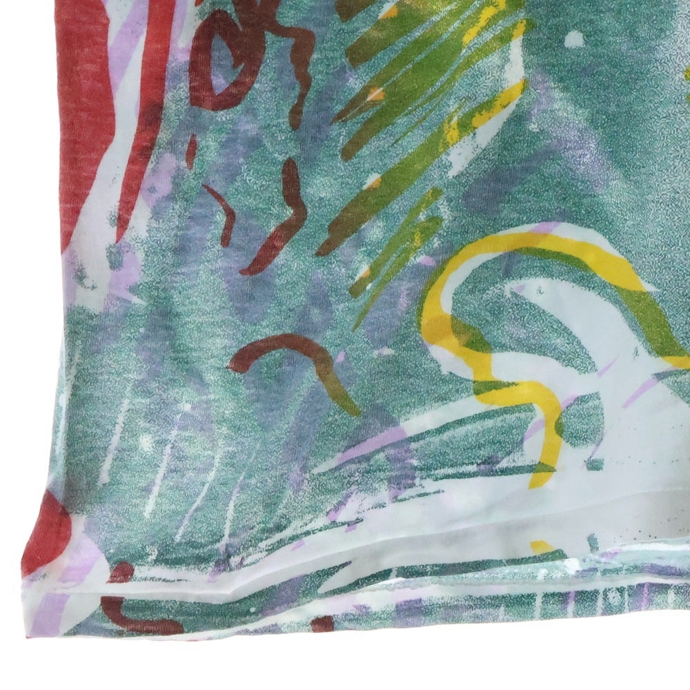 VINTAGE(ヴィンテージ) 90S VINTAGE JIMI HENDRIX HANES ジミヘンドリックス ジミヘン ヘインズボディ 総柄クルーネック 半袖Tシャツ カットソー マルチ