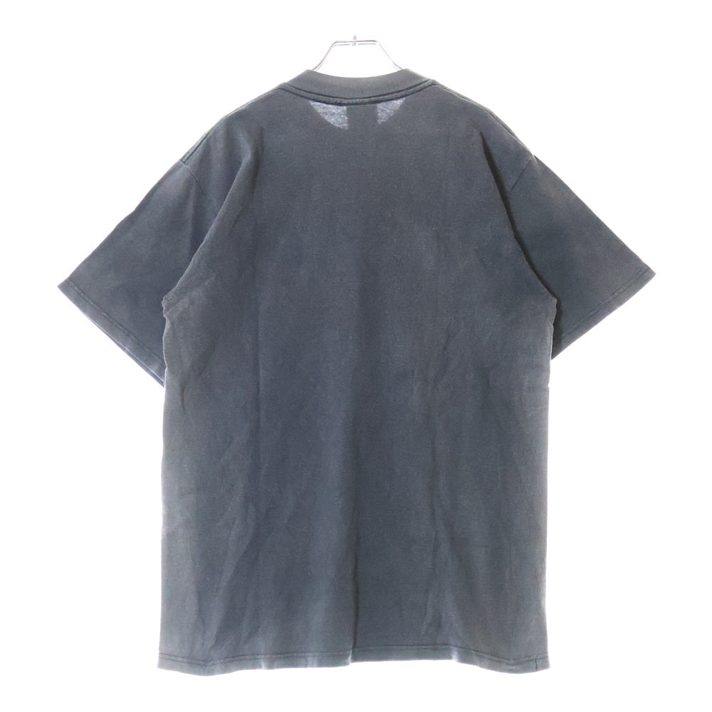 VINTAGE(ヴィンテージ) 90S VINTAGE MISFITS PUSHED 1995 ヴィンテージ ミスフィッツ ヘッドプリント フロントプリント クルーネック半袖Tシャツ カットソー チャコールグレー