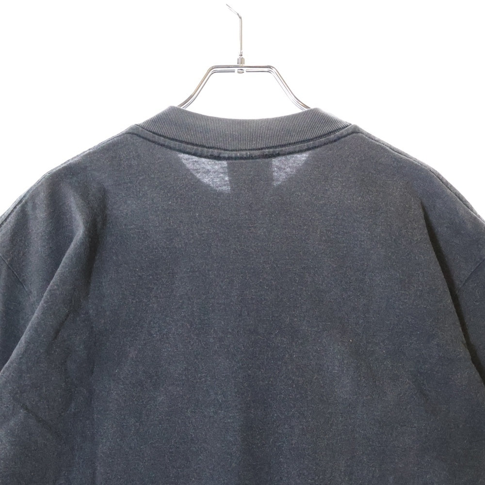 VINTAGE(ヴィンテージ) 90S VINTAGE MISFITS PUSHED 1995 ヴィンテージ ミスフィッツ ヘッドプリント フロントプリント クルーネック半袖Tシャツ カットソー チャコールグレー
