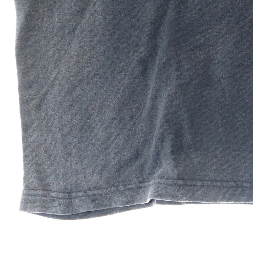 VINTAGE(ヴィンテージ) 90S VINTAGE MISFITS PUSHED 1995 ヴィンテージ ミスフィッツ ヘッドプリント フロントプリント クルーネック半袖Tシャツ カットソー チャコールグレー