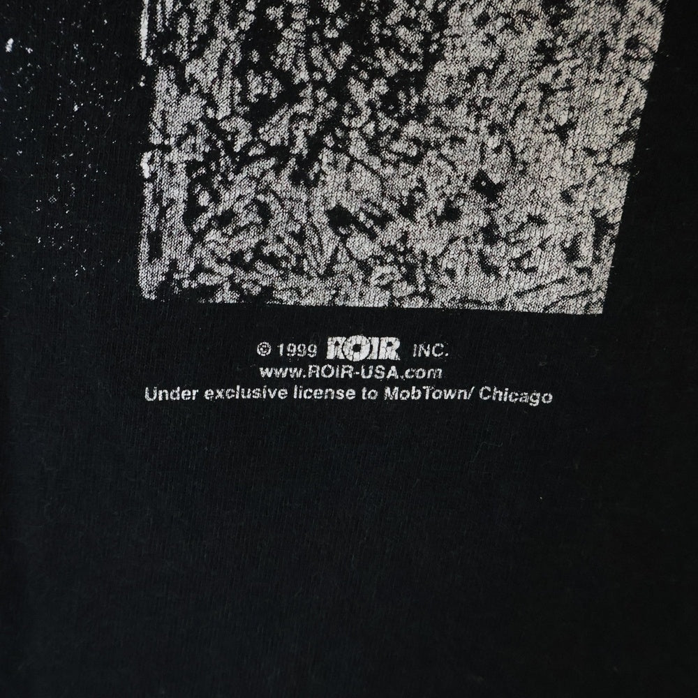VINTAGE(ヴィンテージ) 90S VINTAGE LAIBACH ライバッハ フロントプリント クルーネック半袖Tシャツ カットソー ブラック