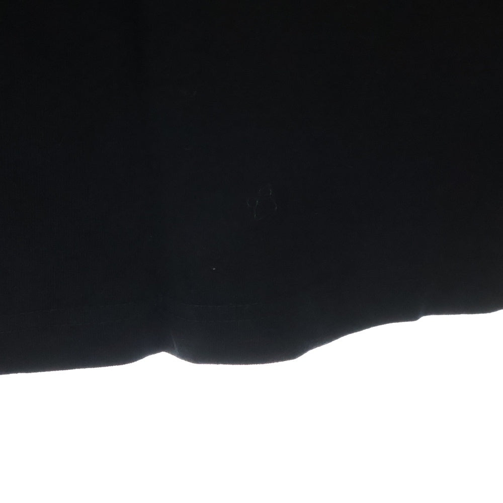 NO BRAND(ノーブランド) 墓場の画廊 DEVILMAN デビルマン メタル 50周年 フロントプリント クルーネック半袖Tシャツ カットソー ブラック