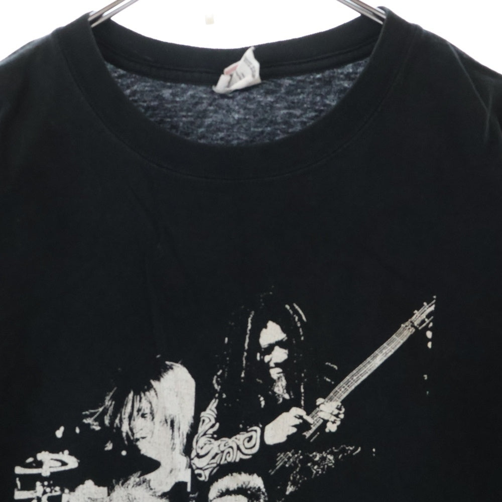 VINTAGE(ヴィンテージ) 00S LOUDNESS DEVIL KIDS BIRTH 20TH 2001 ヴィンテージ ラウドネス デビル キッズ バース 20周年 両面プリント クルーネック半袖Tシャツ カットソー ブラック
