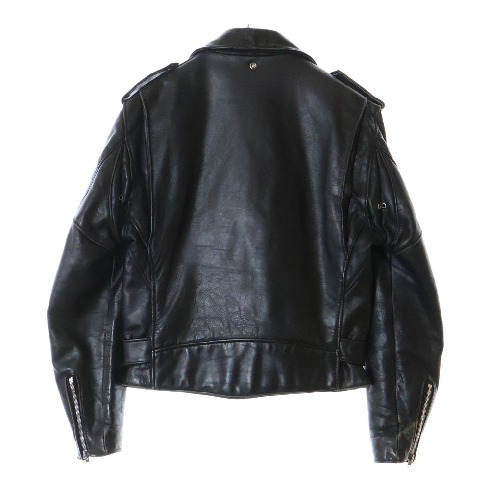 SCHOTT(ショット) VINTAGE ヴィンテージ バイカータグ後期 618 ダブルライダースジャケット ブラック