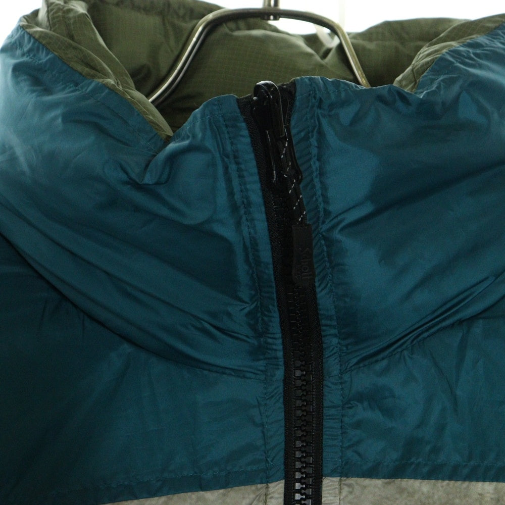 SCHOTT(ショット) MASSIVE POCKET REVERSIBLE JACKET マッシブ ポケット リバーシブル フォトプリント 中綿ジャケット ブルー/カーキ 3112071