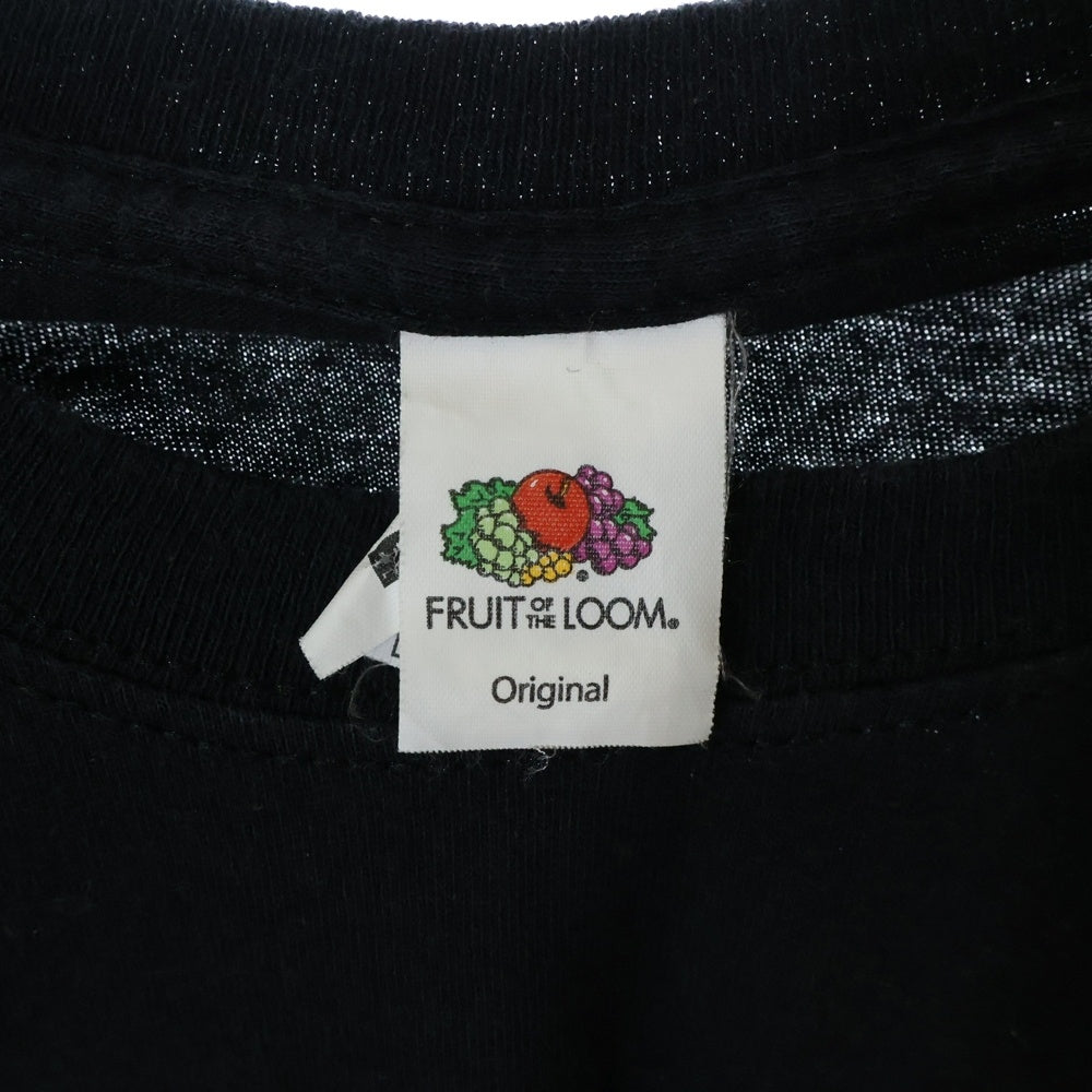 NO BRAND(ノーブランド) METALLICA MASTER OF PUPPETS メタリカ マスターオブパペッツ 両面プリント ロングスリーブ クルーネック長袖Tシャツ カットソー ブラック