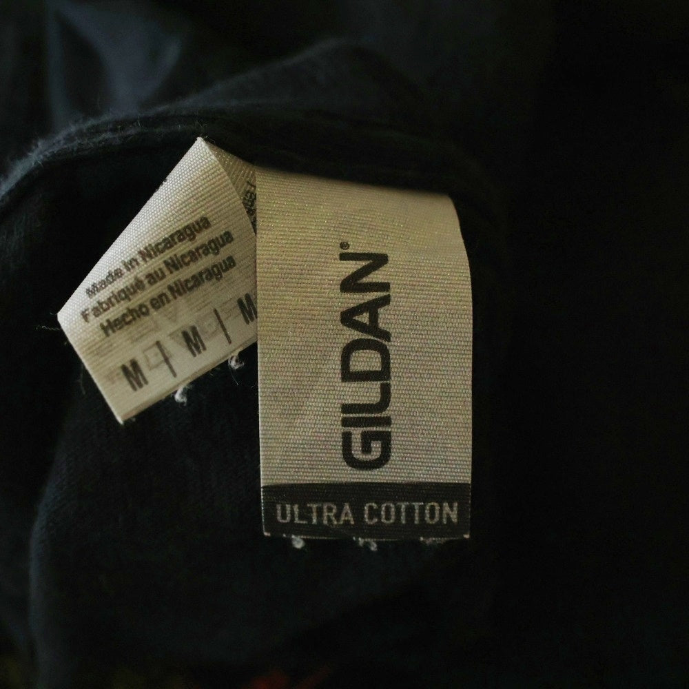 GILDAN(ギルダン) PANTERA WORLD TOUR 2023 TOKYO OSAKA パンテラ ワールドツアー 東京 大阪 両面プリント クルーネック長袖Tシャツ カットソー ブラック