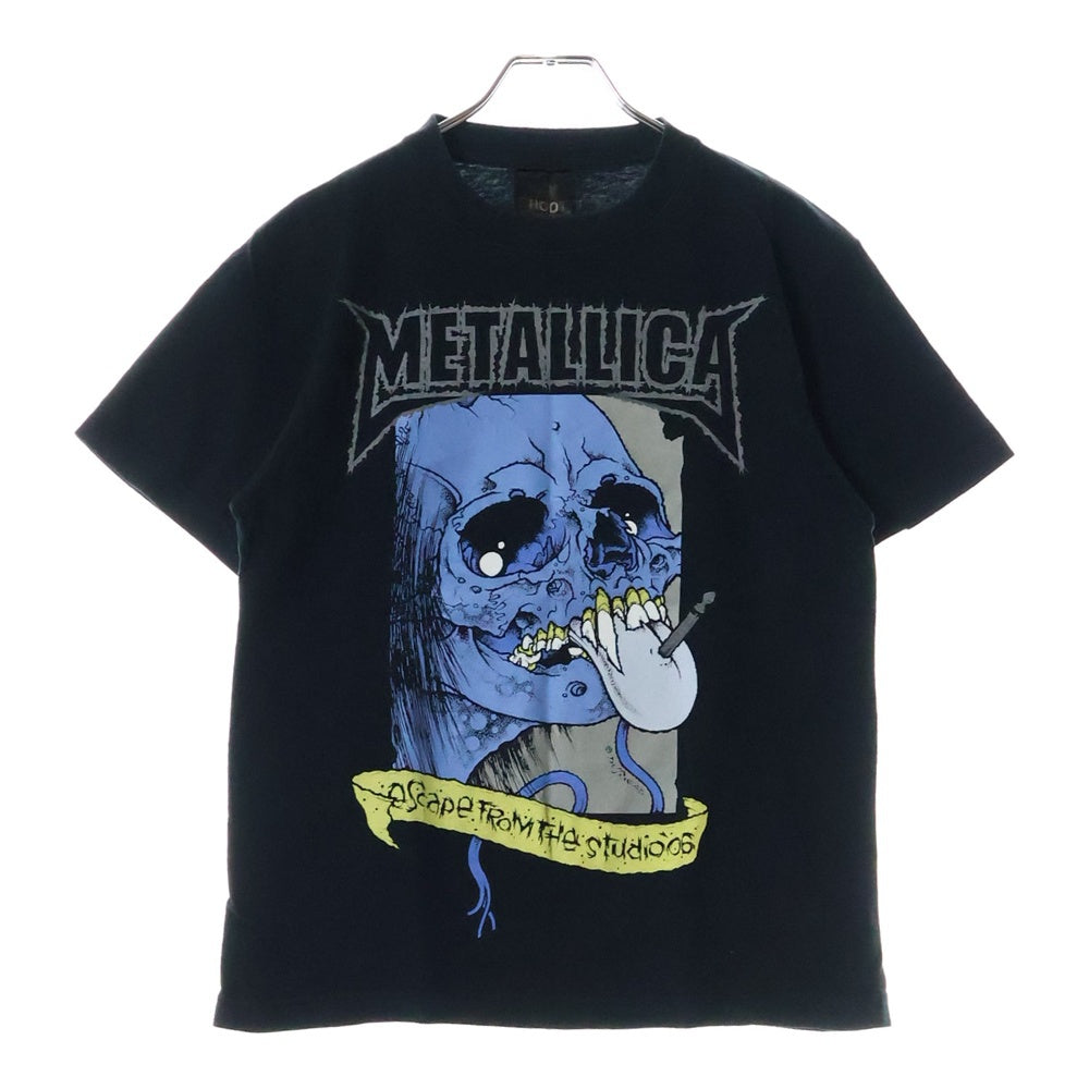 VINTAGE(ヴィンテージ) 00S METALLICA 2006 TOUR メタリカ ツアー 両面プリント クルーネック半袖Tシャツ カットソー ブラック