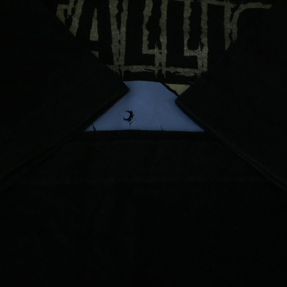 VINTAGE(ヴィンテージ) 00S METALLICA 2006 TOUR メタリカ ツアー 両面プリント クルーネック半袖Tシャツ カットソー ブラック