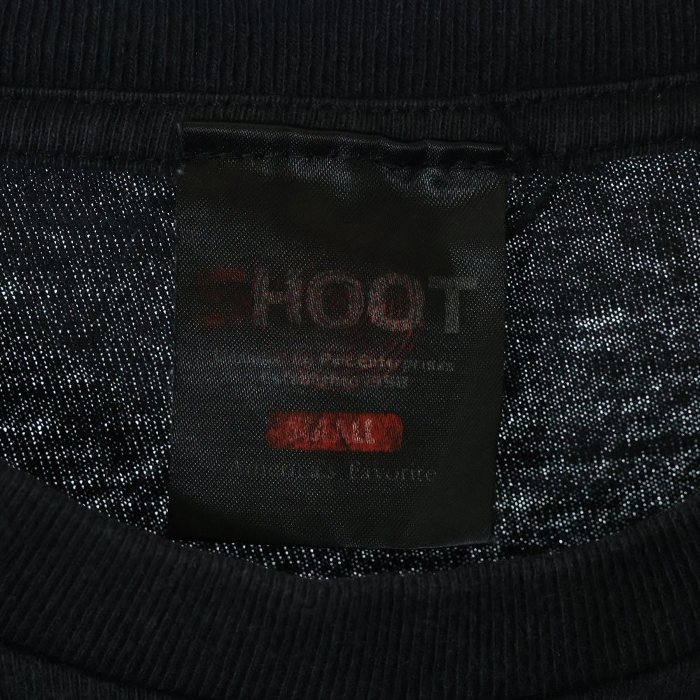 VINTAGE(ヴィンテージ) 00S EVANESCENCE SHOOTタグ エヴァネッセンス フロントプリント クルーネック半袖Tシャツ カットソー ブラック