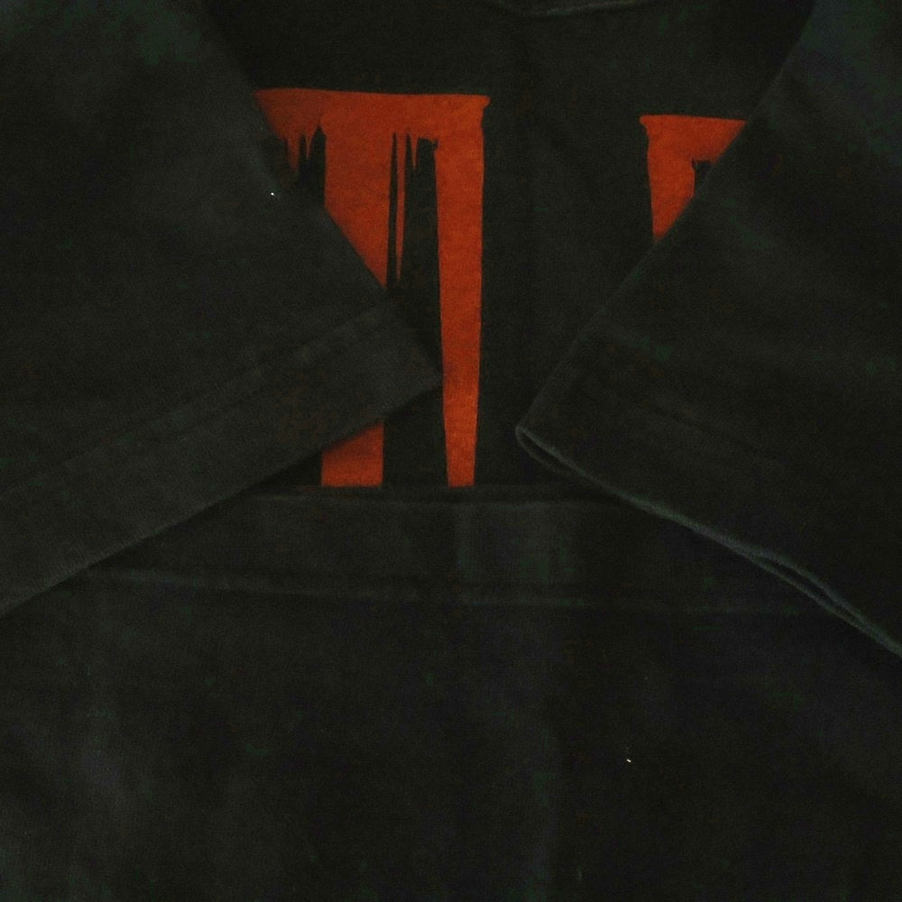 VINTAGE(ヴィンテージ) 00S MARILYN MANSON WORLD TOUR 2007 マリリンマンソン ワールドツアー 両面プリント クルーネック半袖Tシャツ カットソー ブラック