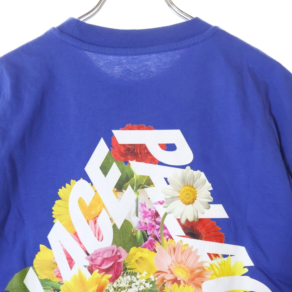 Palace Skateboards(パレススケートボーズ) 24AW P-3 PUNCH T-SHIRT ロゴプリント クルーネック 半袖Tシャツ カットソー ブルー